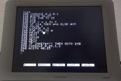 PC-8001 カラーバー プログラム