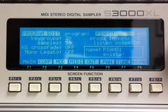 AKAI S3000XL Program Edit